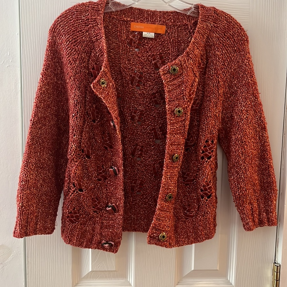 Rust Colored Sweater - image 5
